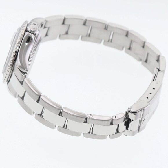 50% OFF! WOMENS ROLEX PLATINUM YACHT MASTER WATCH WITH BOX main image 6